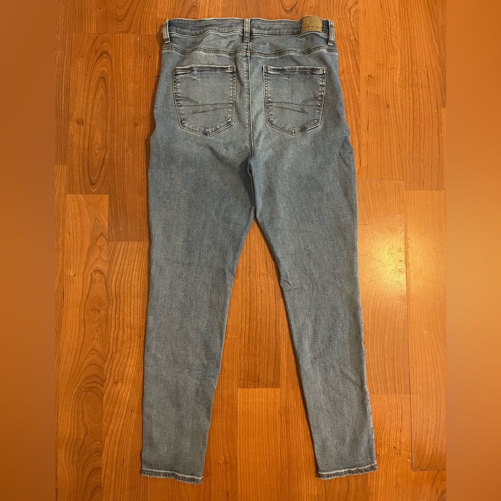 American Eagle High Rise Next Level Stretch Skinny Jeans - Picture 2 of 7